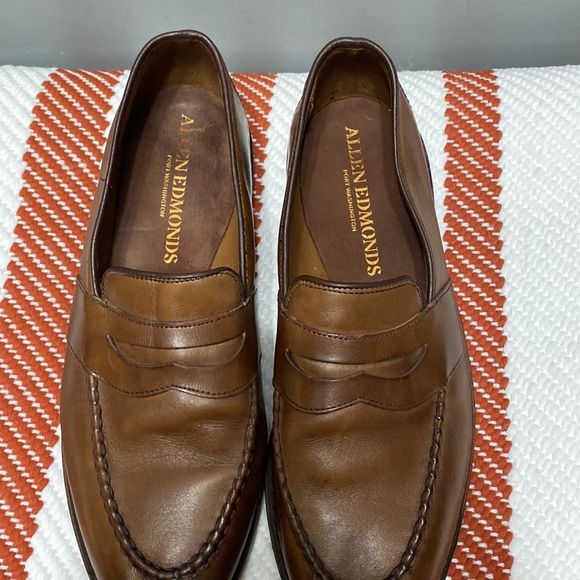 ALLEN EDMONDS Men's Penny Loafers - Picture 3 of 11